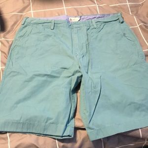 J Crew men’s shorts teal 38 waist